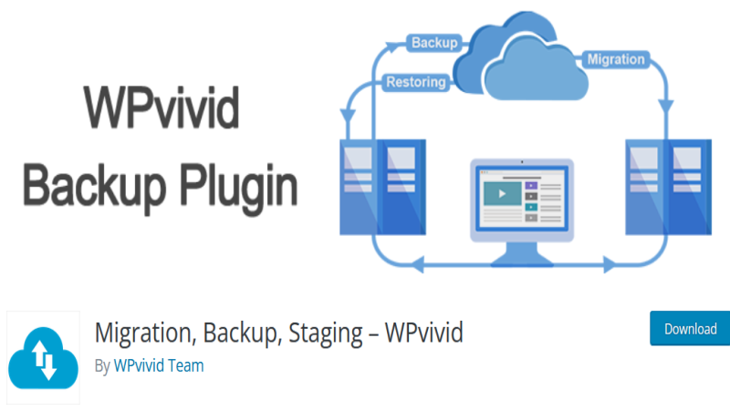 افزونه پشتیبان‌گیری WPVivid 
